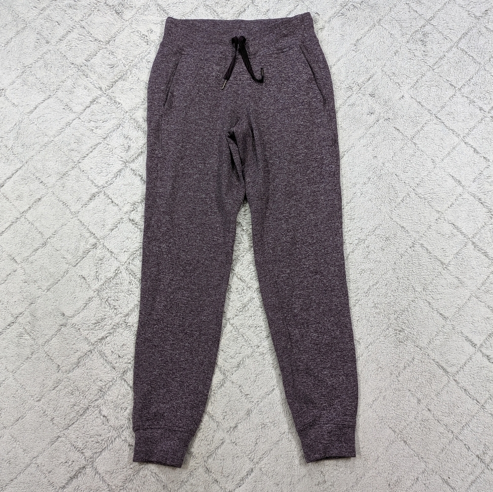 Lululemon Pants Women's 4 Purple Cherry Heathered Ready to Rulu Soft Mid-Rise 28
